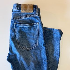 Denim Forum (Aritzia) Yoko High Rise Slim Jeans